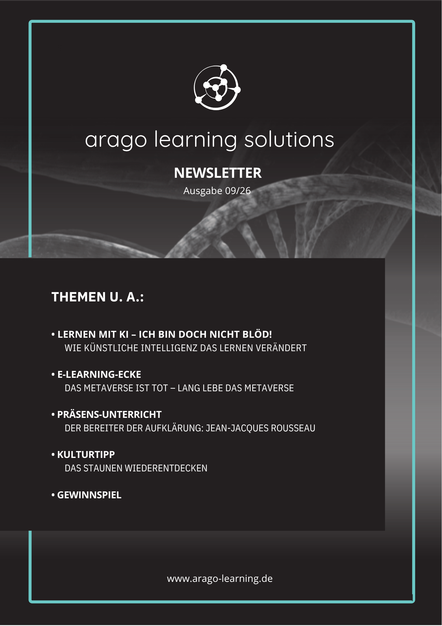 Newsletter Ausgabe
